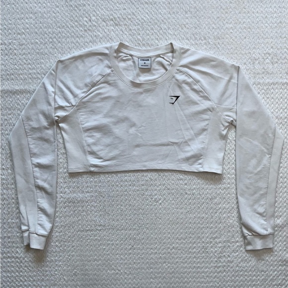 Gymshark Training Cropped Sweatshirt - Picture 1 of 12